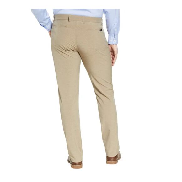 Greg Norman Ultimate Travel Pants Black & Khaki 38x34 Performance Stretch NWT - Picture 14 of 15